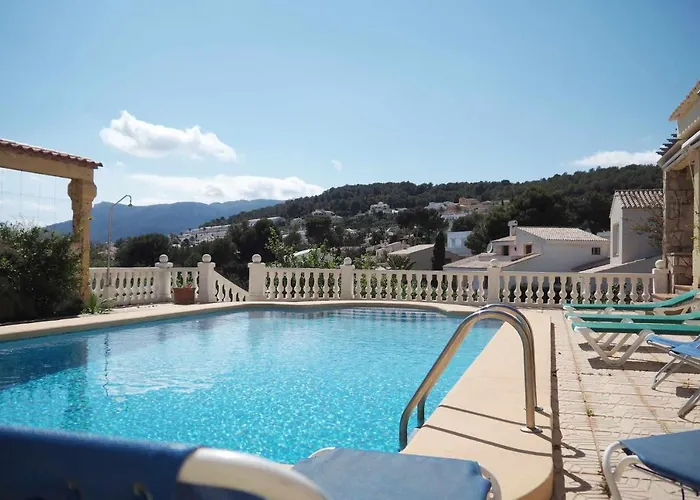 BIQUETTE Villa independiente con piscina grande vistas mar bbq aa pk